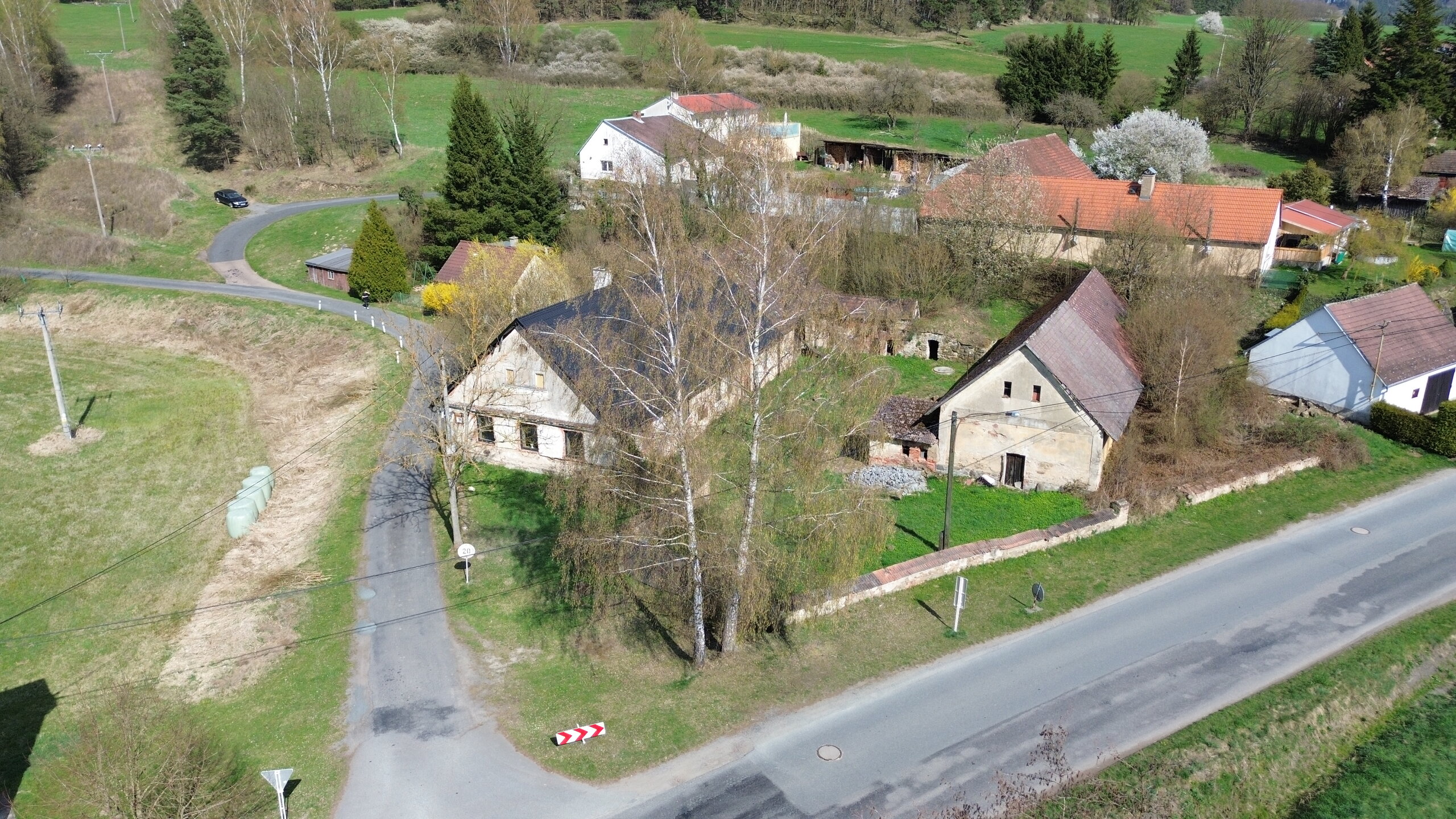 Rodinný dům s rozlehlým pozemkem, Třebčice